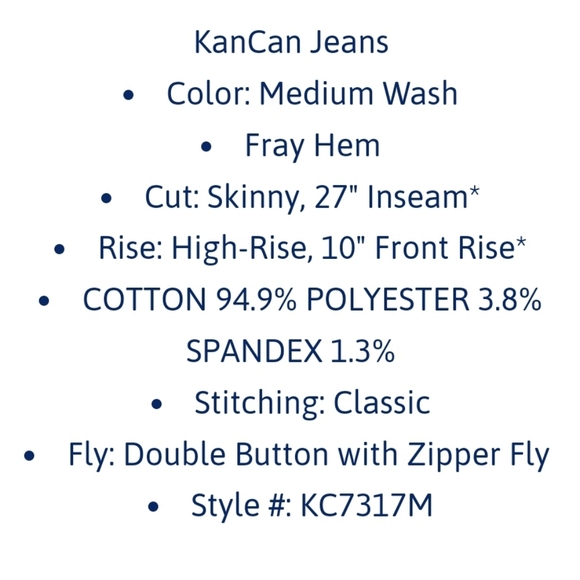 NWOT KanCan Skinny Ankle Jeans - Picture 15 of 15